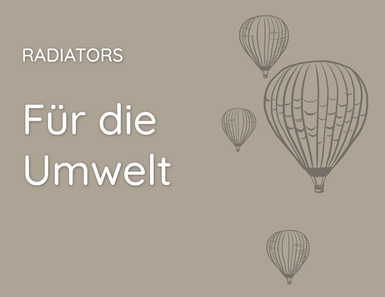 Für die Umwelt