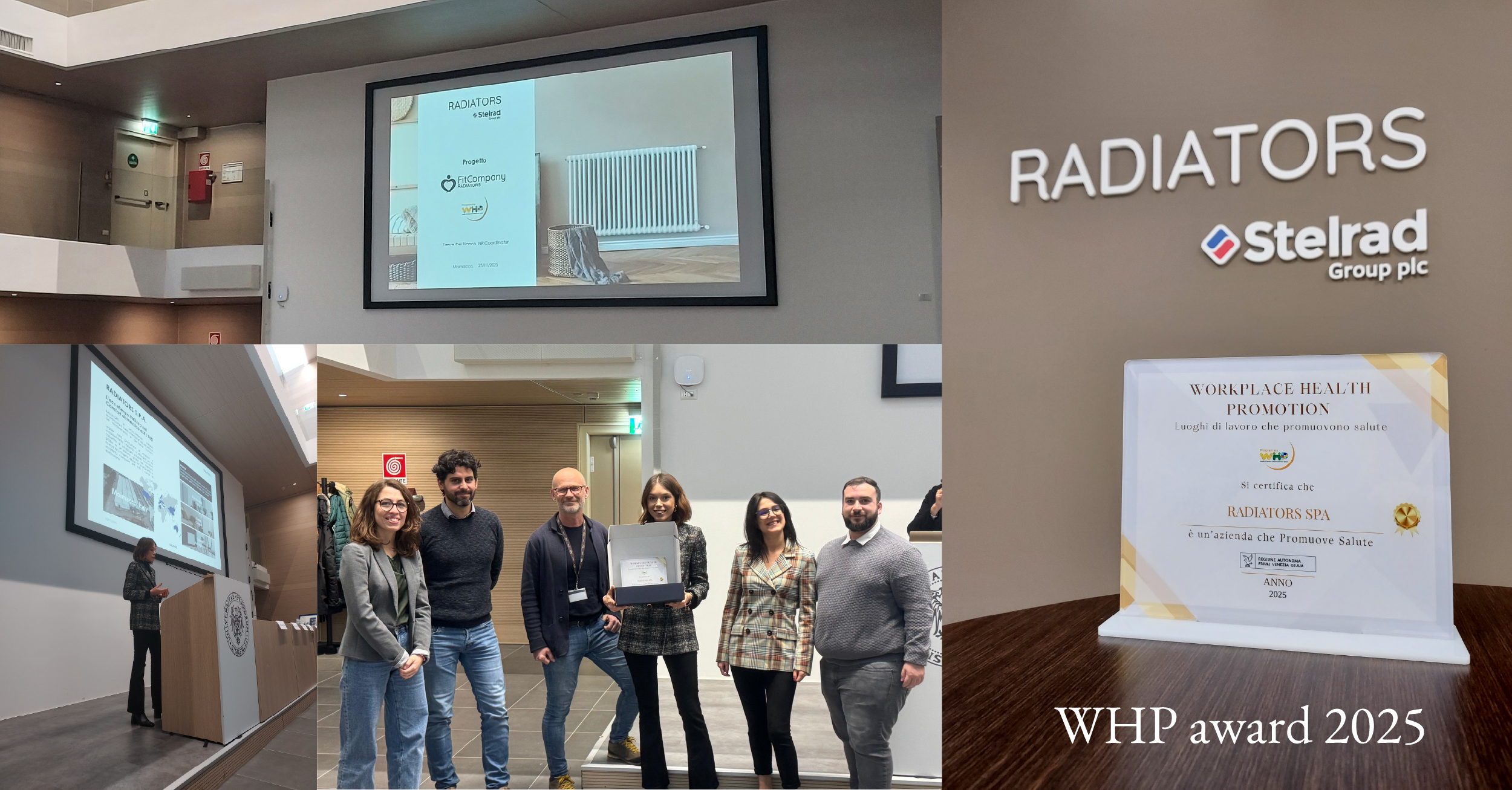 Premiazione WHP di RADIATORS