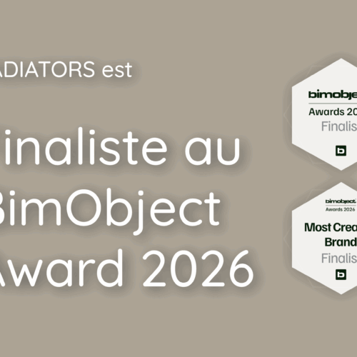 Finaliste au BimObject Award 2026