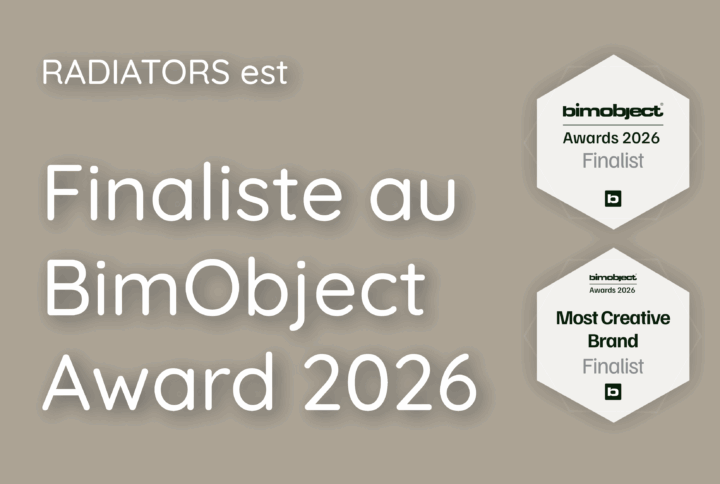 Finaliste au BimObject Award 2026