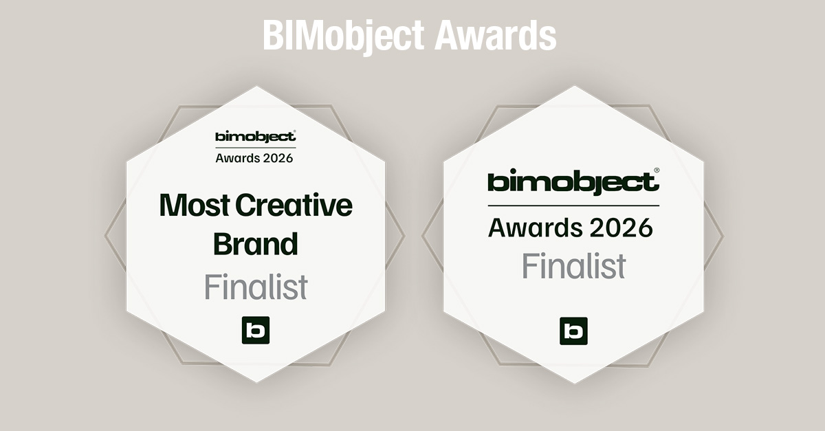 finalisti al bimobject award 2026